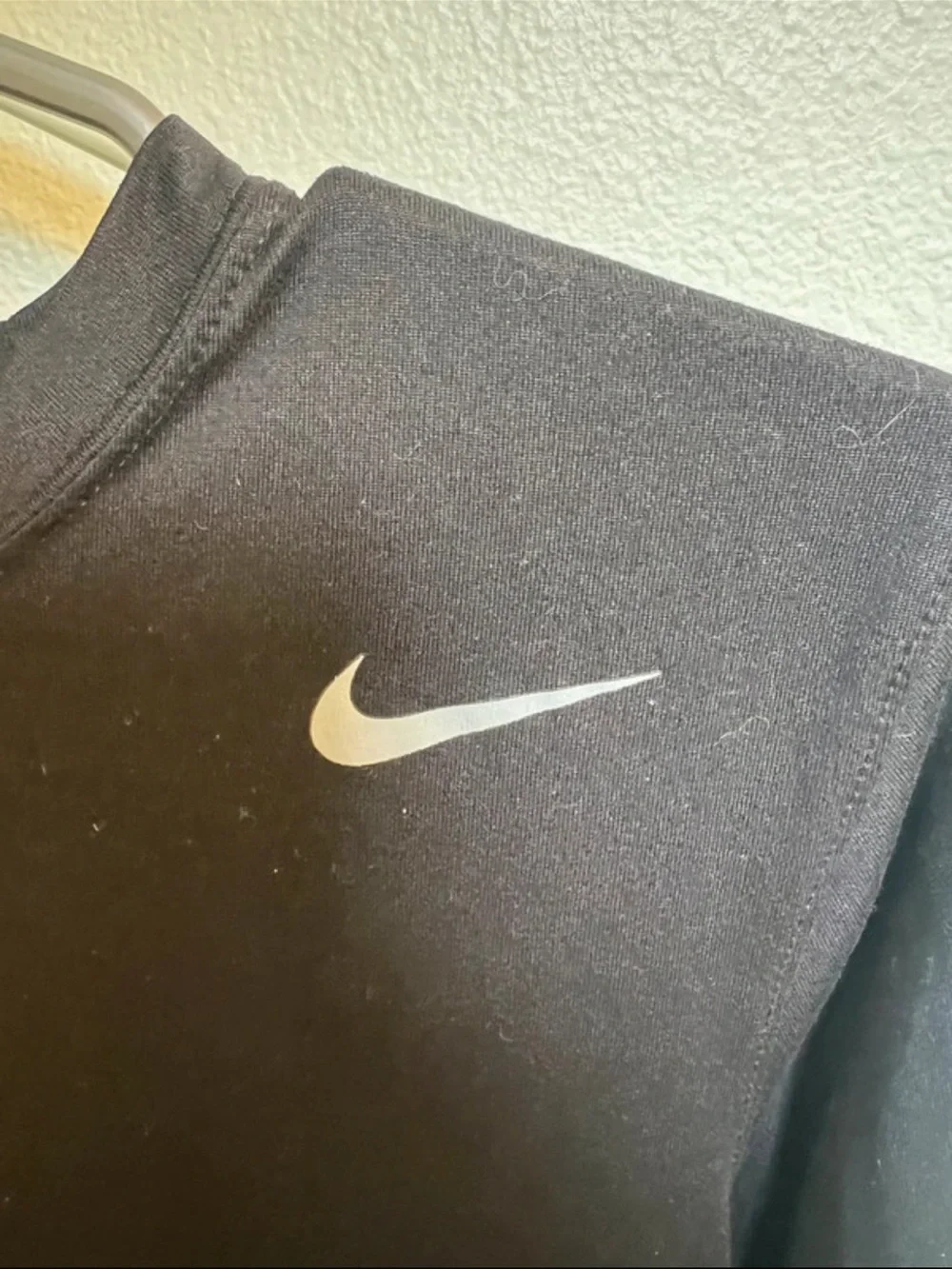 Nike Black Long Sleeve Performance Crew Shirt